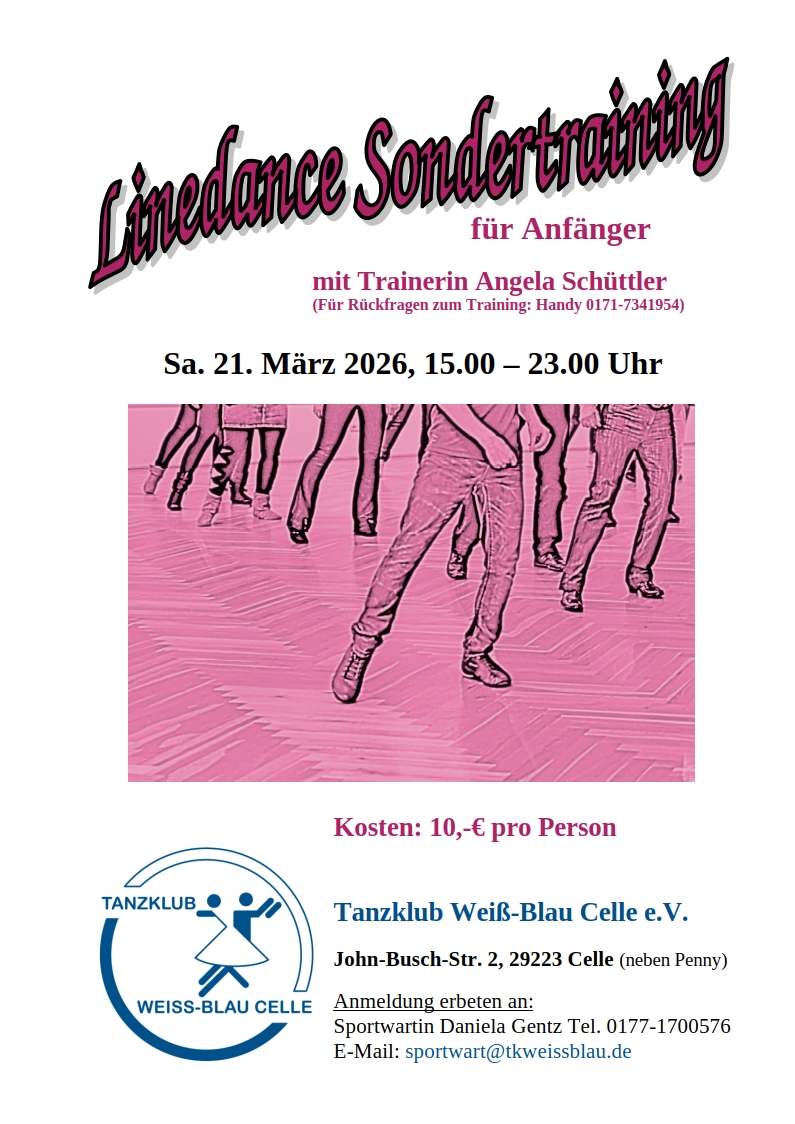 2026 03 21 Linedance Sondertraining Anfaenger Schuettler 3